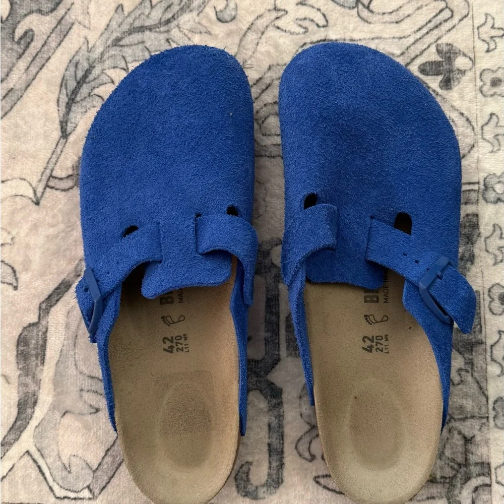 Birkenstock clogs in Indigo Blue - Picture 2 of 4